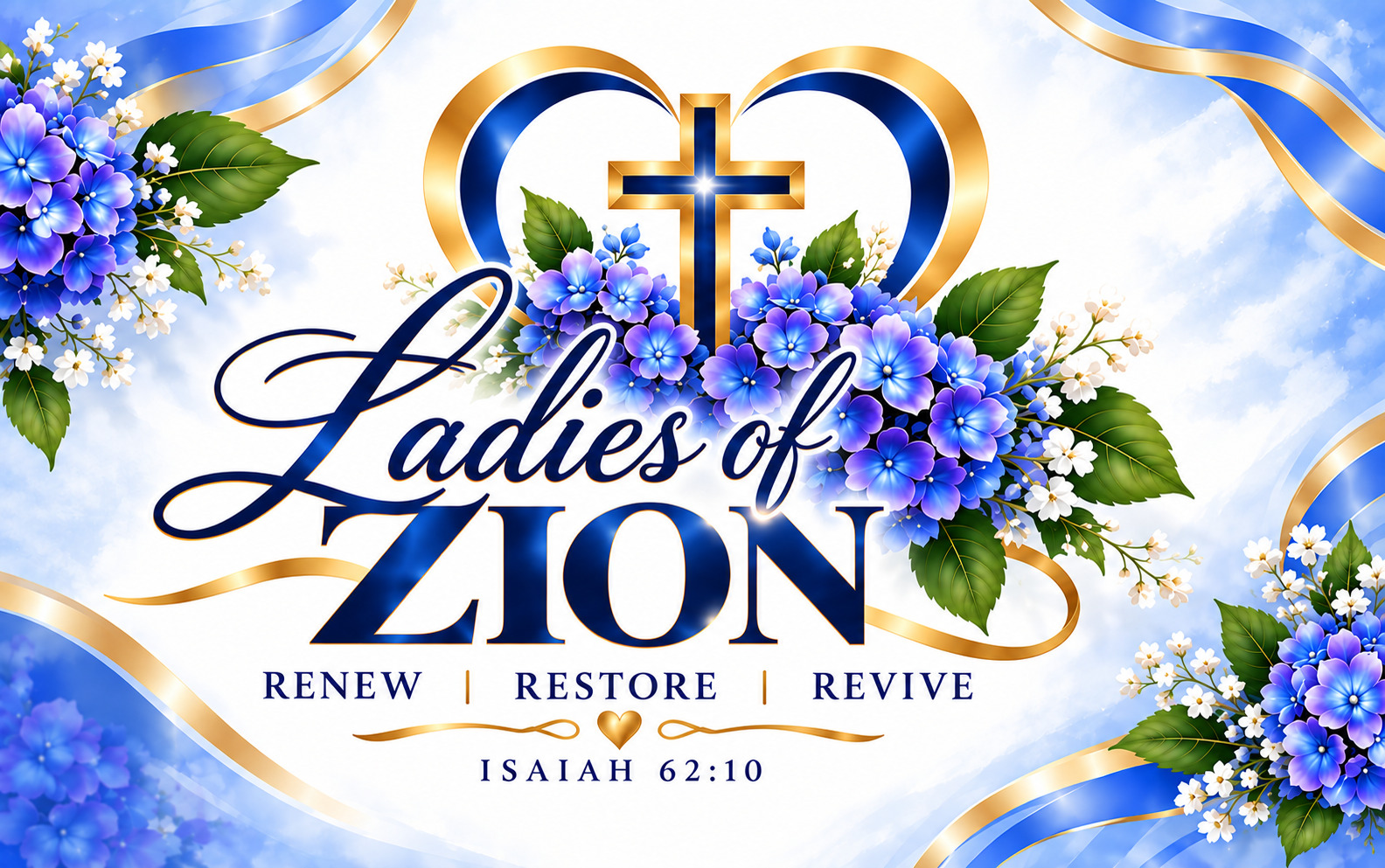 Ladies of Zion — Renew, Restore, Revive. Isaiah 62:10